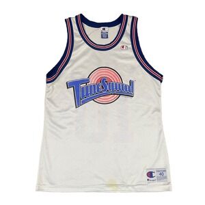 VTG Champion Lola Bunny Tune Squad Basketball Jersey #10 Space Jam Adult 40/M